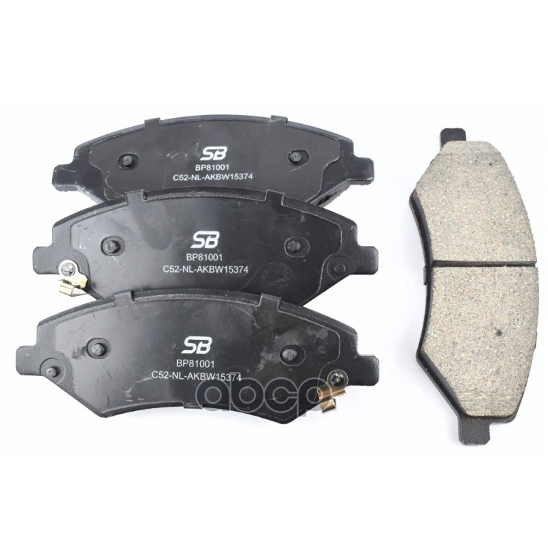 Колодки SB NAGAMOCHI BP81001 &mdash; Chery и Jetour